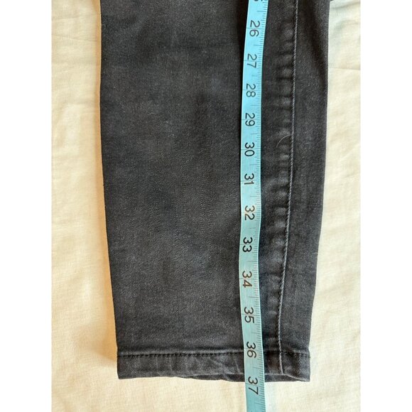 Tahari Chloe Tummy Tuck Slimming Fit Solutions Skinny Jeans Mid Rise Black 16W - Picture 9 of 12